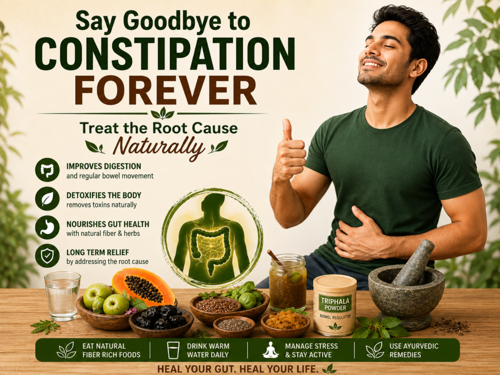 Say Goodbye to Constipation Forever: Treat the Root Cause Naturally
